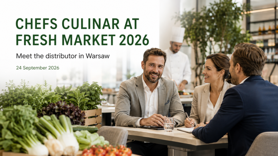 Spotkaj CHEFS CULINAR na Fresh Market 2026