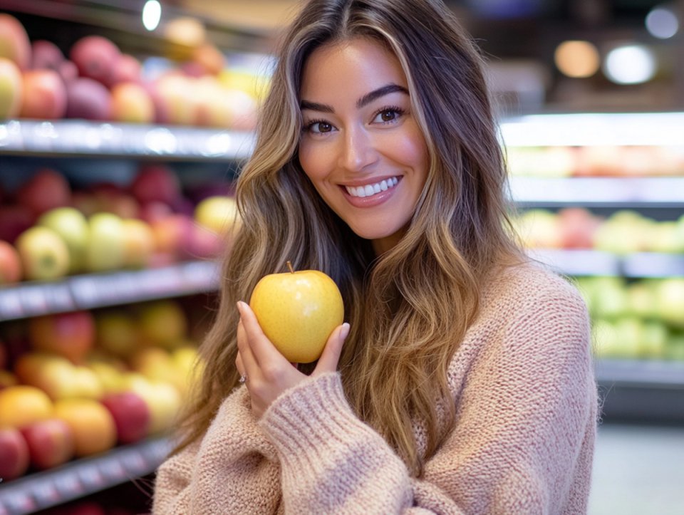 Maszyna do produkcji świeżego soku jabłkowego firmy Oranfresh w dziale.