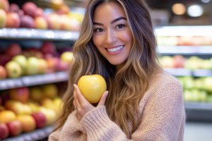 Maszyna do produkcji świeżego soku jabłkowego firmy Oranfresh w dziale.