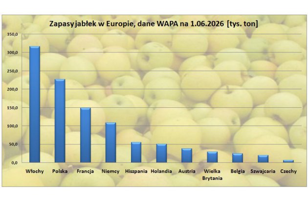 What Were Apple Stocks in Europe in June, and in Poland (WAPA)?