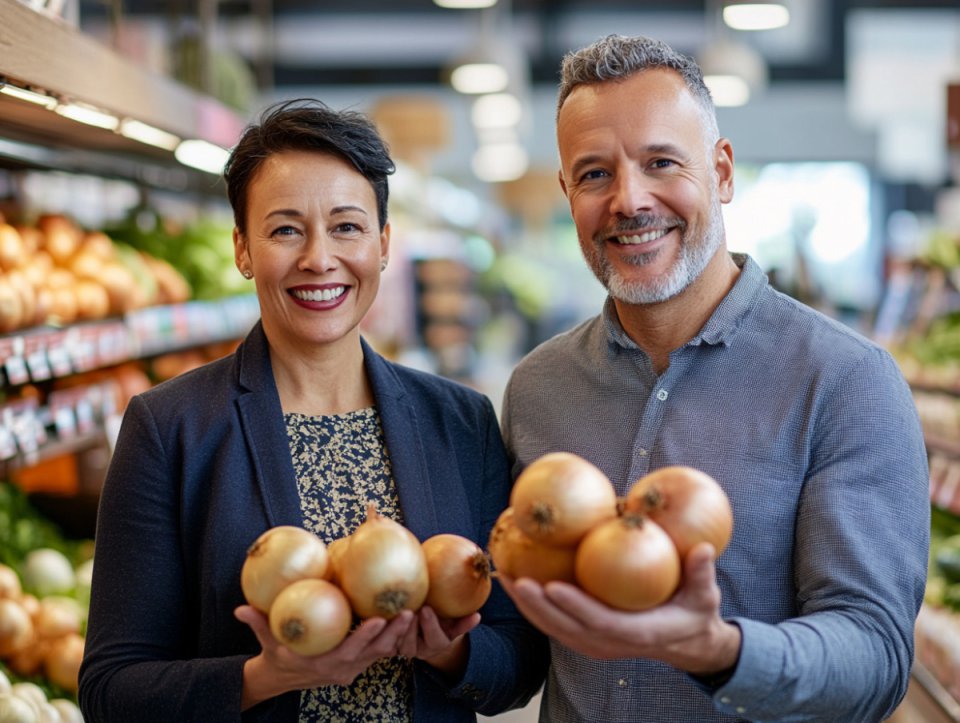 Czerwona cebula z Tropei IGP na targach Macfrut 2026 i Think Fresh: Konsorcjum między promocją a networkingiem.