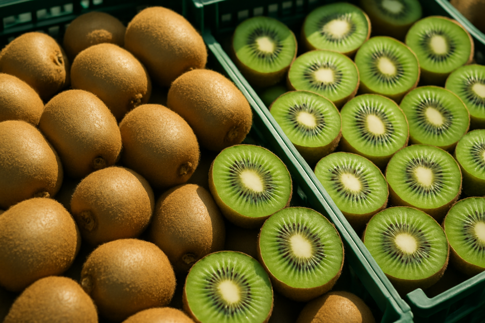 Włochy: ograniczona podaż kiwi przez upały i choroby – wpływ na europejski handel