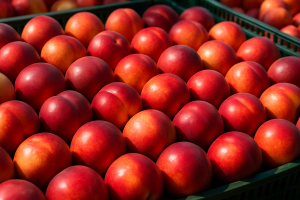 Wzrost sprzedaży nektarynek płaskich Ondine w Europie o 64% i wpływ fali upałów na podaż