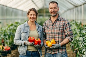 Biologiczna kontrola redukuje presję szkodników w papryce.