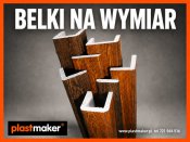 Belki rustykalne na wymiar - styl drewna bez
