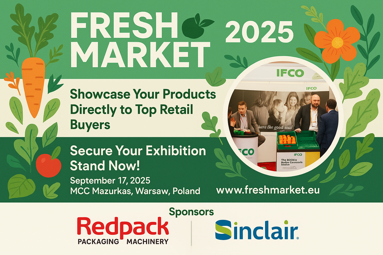 Book your stand